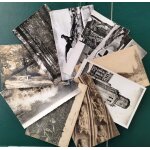 Lot de 10 cpa (cartes postales anciennes) de france.