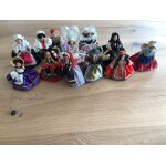 Lot de 12 poup�es folkloriques r�gionales fran�aises