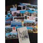 Lot de 13 cartes postales de barjols, 8 neuves et 5 anciennes ecrites (dont 4 timbr�es)