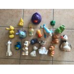 Lot de 18 anciens jouets pouet ou autres en plastique souple