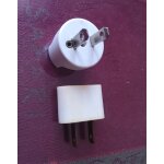 Lot de 2 adaptateur s secteur us / france