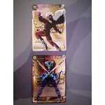 Lot de 2 cartes dragon ball super collector, rejik et boule broyeuse