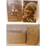 Lot de 2 cartes postales anciennes * * 1918 * * 1931 * *
