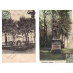 Lot de 2 cartes postales anciennes timbres de cambrai, nord (59)
