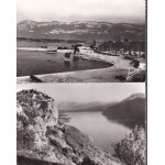 Lot de 2 cartes postales du lac du bourget, savoie
