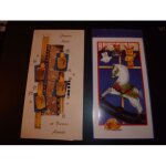 Lot 2 cartes de voeux joyeux noel et bonne ann�e neuve (8)
