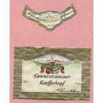 Lot 2 etiquettes vin d'alsace grand cru set 2 wine labels rtulos vinho gewurztraminer kaefferkopf 2008 ...