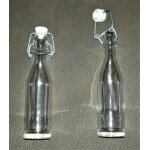 Lot de 2 mini bouteilles 5 centilitres a bouchon mcanique