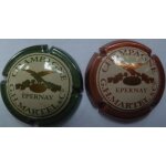 Lot de 2 muselets champagne  g. h. martel & co
