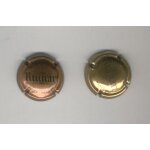 Lot 2 muselets champagne ruinart