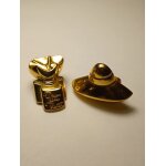 Lot de 2 pin's oscar de la renta des parfums  oscar  et   volupt�