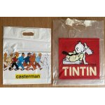 Lot de 2 sacs pub tintin