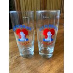 Lot 2 verres bi�re lutterbach alsace 25 cl