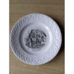 Lot de 3 assiettes  ; creil et montereau ;