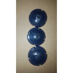 Lot de 3 capsules de champagne nicolas feuillatte bleu et or
