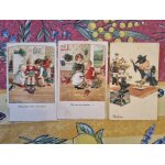 Lot de 3 cartes anciennes