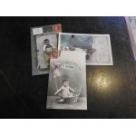 Lot de 3 cartes postales anciennes : bebe (a vendre. . . )