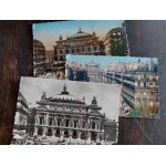 Lot de 3 cartes postales anciennes de paris : l'op�ra (les 3 ecrites)