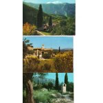 Lot de 3 cartes postales de provence, mas et cyprès Lot de 3 cartes postales de provence, mas et cyprès