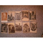Lot de 39 cpa, 2 petites photos sur carton et 20 grandes photos sur papier fin de grenoble