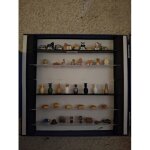 Lot de 39 f�ves en valise collector