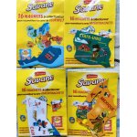 Lot de 4 magnets savane Lot de 4 magnets savane