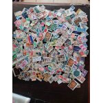 Lot d'environ 500 timbres de france en pochette / lot 9