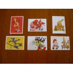 Lot de 6 autocollants panini  best of  de titeuf