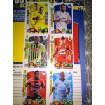 Lot de 6 cartes adrenalyn xl dont laborde, duo de choc rongier, kanga, ngbakoto et njie, om
