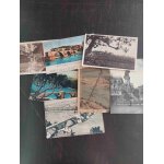 Lot de 7 cartes postales anciennes d'avignon, dont 3 non ecrites