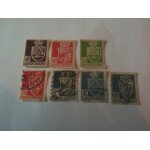 Lot de 7 timbres hraldique des villes poste algrie