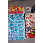 Lots ast�rix 4 paquet de colle ast�rix diff�rents 1 sac + 15 etiquettes saint amant neuf et rare