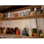 Lot de cafeti�res emaill�es