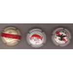 Lot capsules de champagne : g. h. mumm ( différents ) Lot capsules de champagne : g. h. mumm ( différents )