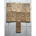 Lot de cartes routi�res anciennes michelin