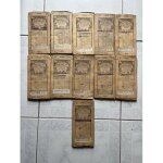 Lot de cartes routi�res anciennes michelin