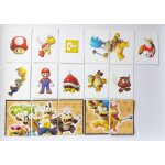 Lot images / stickers autocollants new super mario bros wii nintendo enterplay 2011