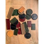 Lot de jeton publicitaire byrrh bakelite pour belote jeux de cartes Lot de jeton publicitaire byrrh bakelite pour belote jeux de cartes