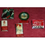 Lot de pin's coca cola