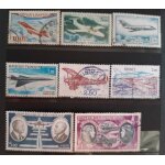 Lot timbres oblitrs - poste arienne
