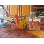 Lot de troi 3d puzzle bois Lot de troi 3d puzzle bois
