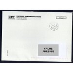 Luxembourg enveloppe carton postes et t�l�communications office des timbres