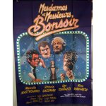 Mesdames messieurs bonsoir / signore e signori buonanotte - 1976 - affiche originale pli�e 120 x 160 ...