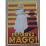 Maggi soupi�re - gaillard - 10x15cm - carte postale