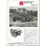 Magirus deutz camion 4x4 serie m 170 d 17 ak depliant 1977