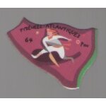 Magnet d�partement des pyr�n�es atlantiques 64 - pau - pelote basque