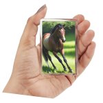 Magnet frigo : cheval galopant a travers un champ vert luxuriant (ref:20241018 141925) Magnet frigo : cheval galopant a travers un champ vert luxuriant (ref:20241018 141925)