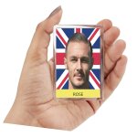 Magnet frigo : joueur de foot michael charles rose ref : 2116 Magnet frigo : joueur de foot michael charles rose ref : 2116
