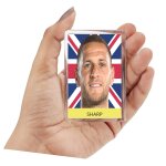 Magnet frigo : joueur de foot william louis sharp ref : 1632