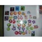 Magnet gervais danone alphabet la ferme lettre b brouette